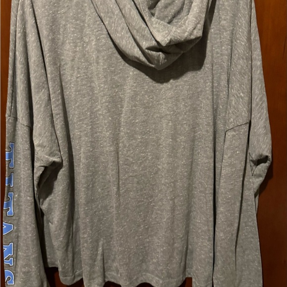 Tennessee Titans Fanatics Heather Gray T-Shirt with Blue Lettering - Picture 3 of 4